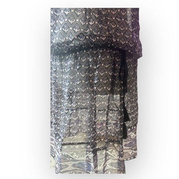 Ulla Johnson Reema Moonlight Boho Mini Dress Sz 8 Whimsical Ethereal 100% Silk - Picture 8 of 11